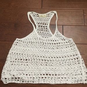 Hollister White Tank